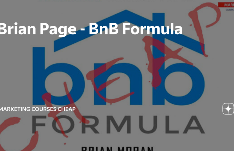 Real Estate Brian Page, BNB Formula Review